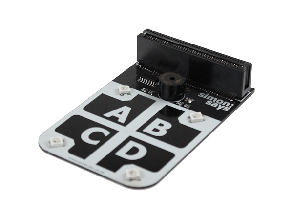 디바이스마트,오픈소스/코딩교육 > Micro:Bit > 마이크로비트 교육용키트,Pimoroni,마이크로비트 사이먼 게임 키트 Simon:Says for micro:bit [PPMB00111],마이크로비트를 프로그래밍하여 자신만의 Simon Says 게임 제작 가능 / 마이크로 : 비트 라디오 기능을 사용하는 버전 / 마이크로비트 보드 미포함