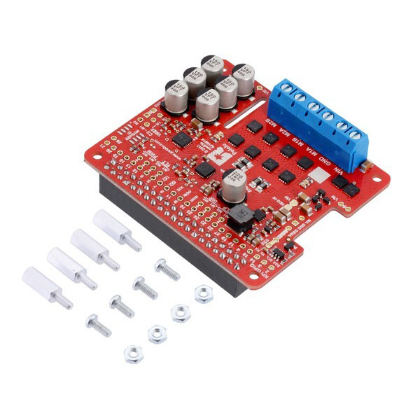 Pololu Dual G2 High-Power Motor Driver 18v18 for Raspberry Pi (Assembled) #3751