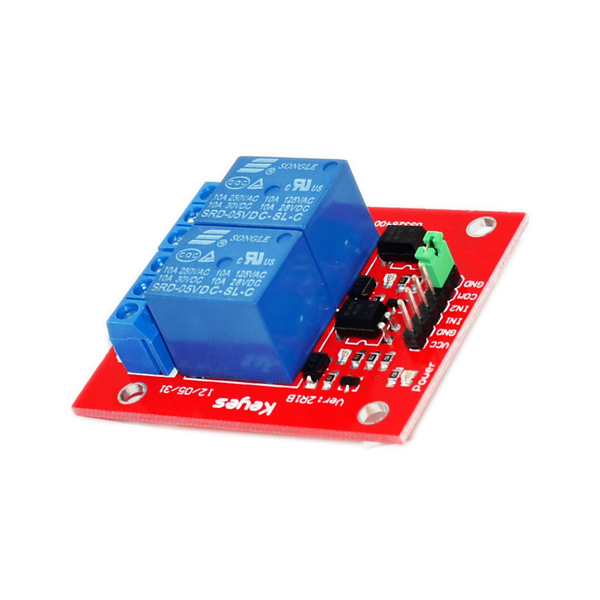 아두이노 2채널 릴레이 모듈 [MD0002]