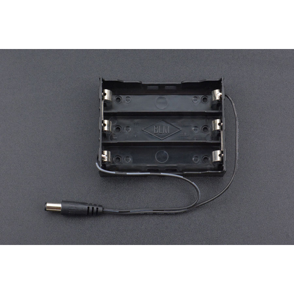 디바이스마트,전원/파워/배터리 > 배터리/배터리홀더 > 배터리홀더 Holder > 18650용 홀더,DFROBOT,DC 커넥터 타입 3 x 18650 배터리 홀더 [FIT0539],셀 규격 : 18650 / 셀 갯수 : 3개(직렬) / 전압 : 11.1V / 출력단자 : DC잭 5.5×2.1 플러그