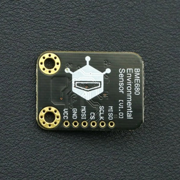 디바이스마트,MCU보드/전자키트 > 센서모듈 > 온도/습도,DFROBOT,Gravity: I2C BME680 온습도 센서모듈 [SEN0248],VOC (Volatile Organic Compounds) 센서, 온도 센서, 습도 센서 및 기압계를 통합한 4 in 1 다기능 MEMS 환경 센서입니다. 대기 질 모니터 용으로 설계되었으며, MEMS 기술로 인해 BME680은 크기가 작고 전력 소모가 적습니다. 환경 모니터링, 홈 자동화 및 제어, IoT 가능 장치 , GPS 향상 등에 널리 사용될 수 있습니다.