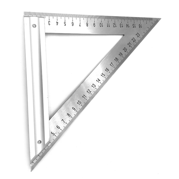 디바이스마트,사무/생활/서적 > 사무용품/오피스 > 일반사무용품 > 칼/가위/자,TNI-U,스테인레스 삼각자 TU-987-180mm,재질: stainless steel / 사이즈 : 180mm / 양면 측정 가능 / 각도 45도,90도 쉽게 변형되지 않는 스테인레스 재질/ 손잡이는 가볍고 튼튼한 알루미늄 재질/  목공,제도 등 다양한 용도로 사용가능 / DIY를 위한 필수품
