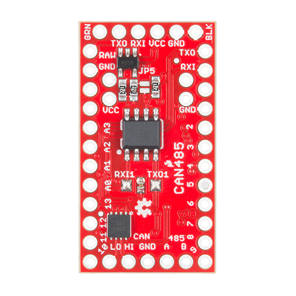 디바이스마트,MCU보드/전자키트 > 통신/네트워크 > CAN통신,SparkFun,스파크펀 데브 보드 SparkFun AST-CAN485 Dev Board [DEV-14483],아두이노 호환 / AT90CAN 마이크로 컨트롤러 / CAN (Control Area Network), RS485 포트가 내장되어 있어 네트워크에 즉시 연결 가능 / DC 5-6V