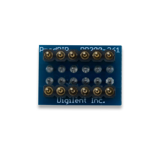 디바이스마트,MCU보드/전자키트 > 프로세서/개발보드 > Digilent > Pmod Modules,Digilent,Pmod DIP: DIP to 12-pin Pmod Adapter 410-261,410-261 / 2x6 핀 Digilent Pmod 커넥터가있는 12 핀 DIP 모듈로 12핀 Pmod를 브레드보드 폼팩터에 쉽게 연결 가능