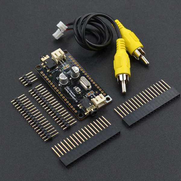 디바이스마트,MCU보드/전자키트,DFROBOT,FireBeetle OSD 오버레이 모듈 OSD Character Overlay Module [DFR0515],OSD는 On-screen Display의 약자로 화면상의 메뉴 조정 방법입니다. AT7456E 고성능 비디오 문자 오버레이 칩을 사용하며, 다양한 메뉴의 문자를 화면에 부착하는 제공하는 모듈 입니다.