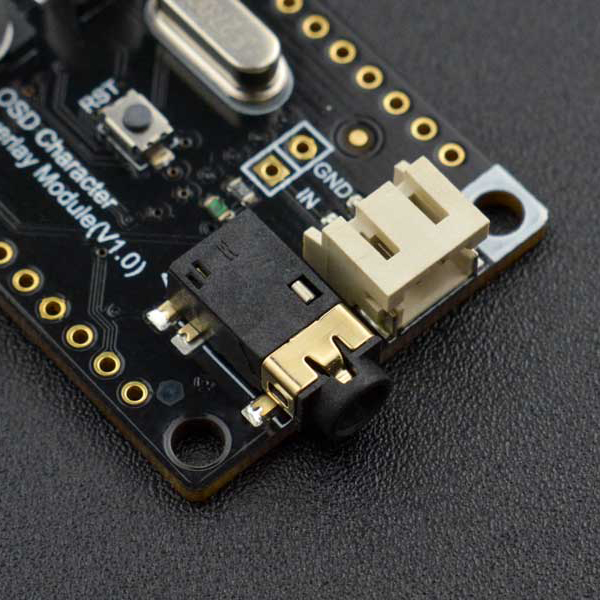 디바이스마트,MCU보드/전자키트,DFROBOT,FireBeetle OSD 오버레이 모듈 OSD Character Overlay Module [DFR0515],OSD는 On-screen Display의 약자로 화면상의 메뉴 조정 방법입니다. AT7456E 고성능 비디오 문자 오버레이 칩을 사용하며, 다양한 메뉴의 문자를 화면에 부착하는 제공하는 모듈 입니다.