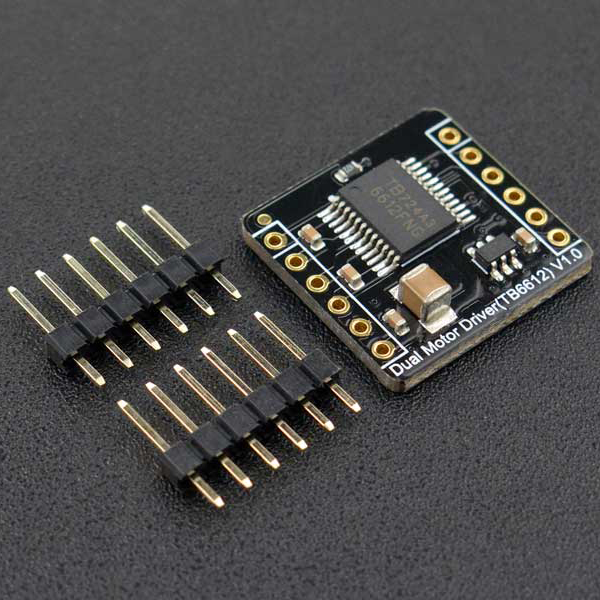 디바이스마트,,DFROBOT,TB6612FNG 2x1.2A DC 모터 드라이버 [DRI0044],VCC 동작전압 : 2.7V~5.5V / VM 입력전력 : 2.5V~12V / 출력전류 1.2A