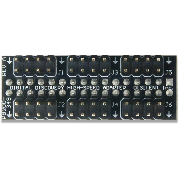 디바이스마트,MCU보드/전자키트 > 프로세서/개발보드 > Digilent > Scope, DAQ 및 장비,Digilent,Digital Discovery High Speed Adapter and Logic Probes 410-349,410-349 / Digital Discovery용 32핀 커넥터용 고속 어댑터 / 최대 24개의 고속 로직 프로브에 액세스할 수 있음 / 2x16 플라이 와이어 어셈블리의 대안으로 사용 가능 / 디지털 디스커버리 (Digital Discovery)에서 최대 800 MS / s의 향상된 속도 제공