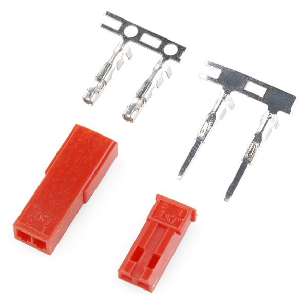 JST RCY Connector - Male/Female Set (2-pin) [PRT-10501]
