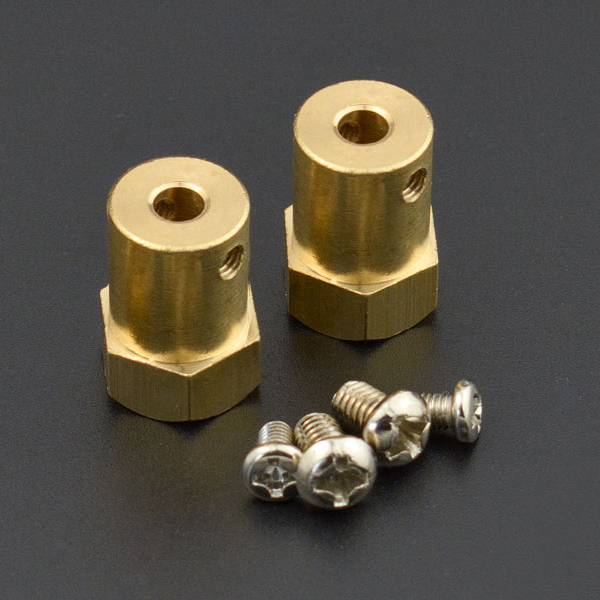황동 커플링 Copper Coupling (4mm) [FIT0523]