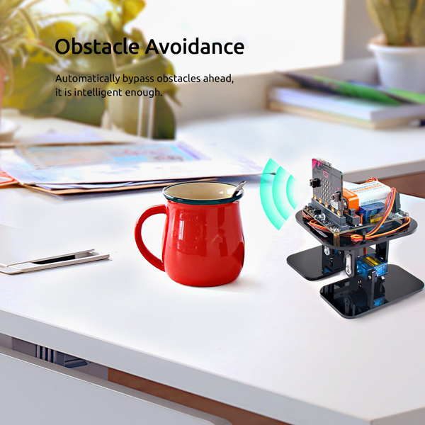 디바이스마트,오픈소스/코딩교육 > Micro:Bit > 마이크로비트 교육용키트,SunFounder,마이크로비트 휴머노이드 로봇 마이크로:슬롯 비트 [CZ0207],마이크로비트에 의해 구동되는 프로그래밍이 가능한 로봇 / 시각적인 프로그래밍 사용 / 다양한 센서 내장 / 영문 튜토리얼 포함