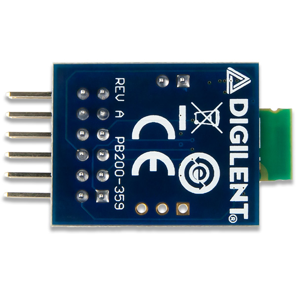 디바이스마트,MCU보드/전자키트 > 프로세서/개발보드 > Digilent > Pmod Modules,Digilent,Pmod BLE: Bluetooth Low Energy Interface 410-359, 410-359 / 간단한 UART 명령을 통해 모든 Bluetooth 4.X 장치와의 연결 및 통신을 가능하게 해줌 / 저전력 블루투스 라디오로 무선 기능 추가