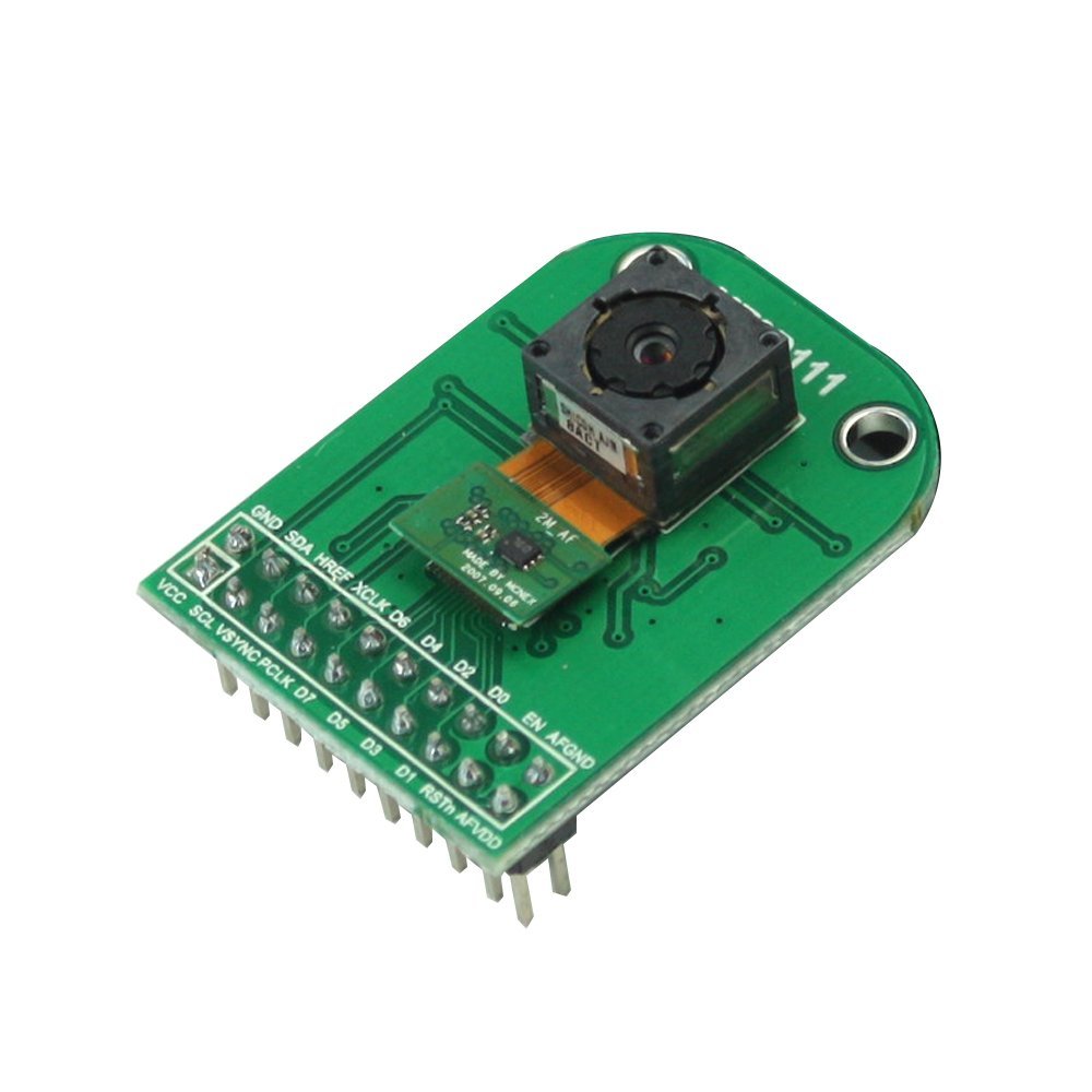 디바이스마트,MCU보드/전자키트 > 카메라/비디오 > 일반카메라,ArduCAM,자동 초점 렌즈 카메라 모듈 2Megapixel MT9D111 Auto Focus lens camera flex module with Adpater board [B0054],2 메가픽셀 소형 카메라가 탑재된 모듈로, 쉴드를 사용하면 편리하게 사용 가능 / 라이브러리에서 MT9D111를 사용해야함 / 사물인터넷(IOT) 애플리케이션, 로봇 카메라, 캠코더로 활용 / OV2640은 미포함