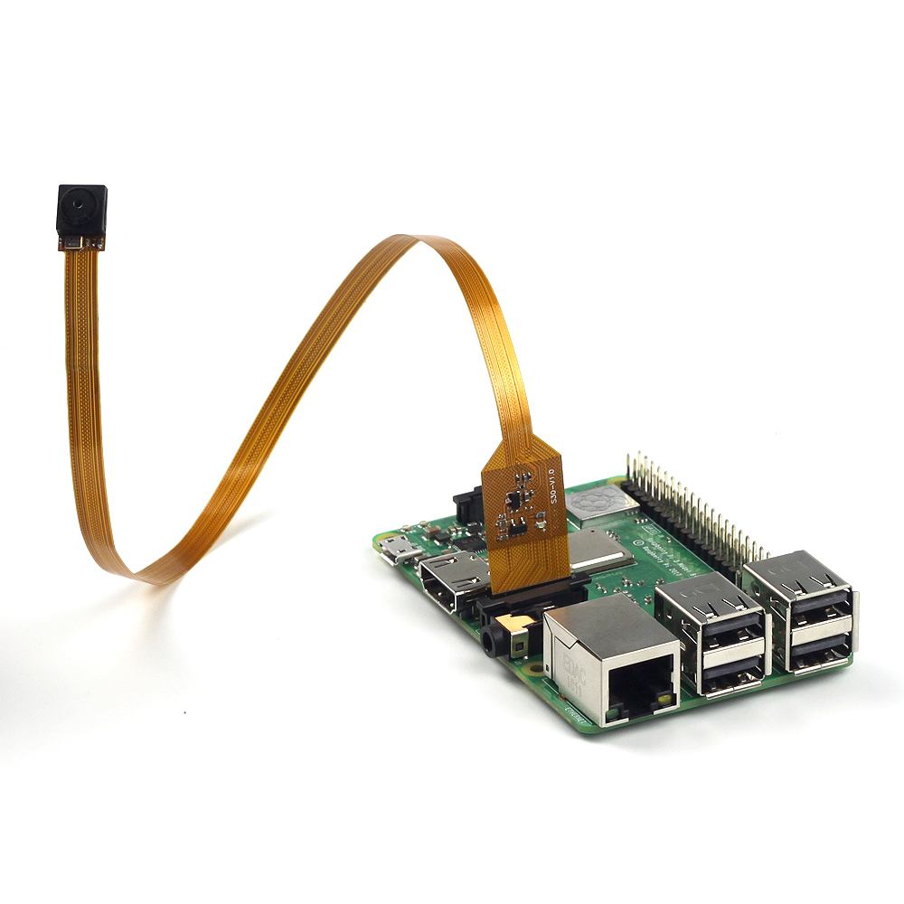 디바이스마트,오픈소스/코딩교육 > 라즈베리파이 > 라즈베리파이 카메라모듈/렌즈,ArduCAM,라즈베리파이 소형 카메라 1/4 Inch 5 Megapixels Sensor Camera Module with Flex Cable [B0066],야간사진 촬영용 / 라즈베리파이2, 3 모두 호환 / 5 메가 픽셀의 기본 해상도 / 고정 초점 렌즈가 내장되어 있음 / 2592 x 1944 픽셀 이미지 지원 / 1080p30, 720p60 및 640x480p60 / 90 비디오 지원 / 사물인터넷 (IOT) 애플리케이션, 로봇 카메라, 농업용 카메라에 활용