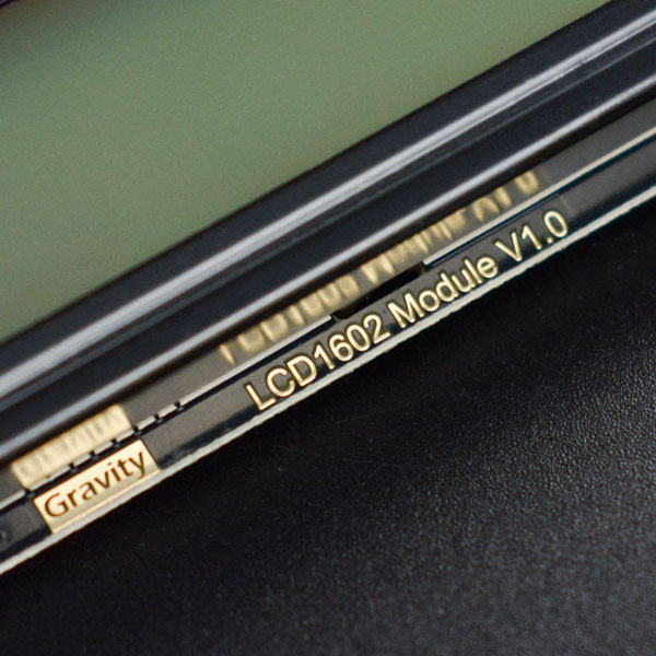 디바이스마트,MCU보드/전자키트 > 디스플레이 > LCD/OLED,DFROBOT,아두이노용 I2C 1602 LCD 디스플레이 모듈 - 그레이 [DFR0557],동작 전압 : 3.3V ~ 5.0V, 동작 전류 : ≤20mA, 통신 모드 : IIC / I2C, 백라이트 : 그레이, 사이즈 : 87.0 * 32.0 * 13.0mm