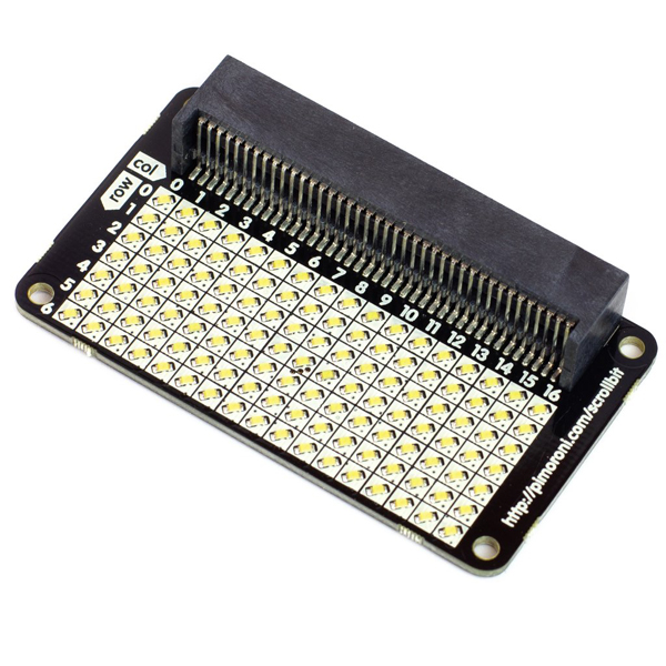 마이크로비트 17x7 매트릭스 LED 보드 scroll:bit [PIM353]