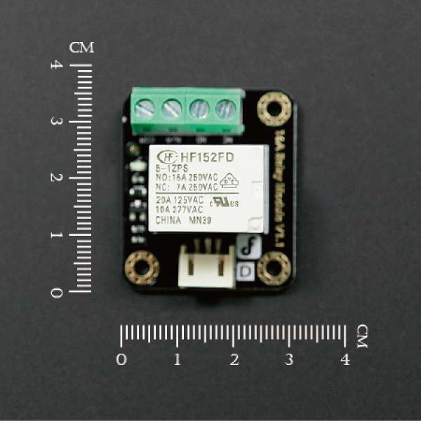 디바이스마트,MCU보드/전자키트 > 전원/신호/저장/응용 > 릴레이,DFROBOT,디지털 릴레이 모듈 Gravity: Digital 16A Relay Module [DFR0251],16A 릴레이 모듈로 대화형 프로젝트에서 사용 / 조명, 전기 및 기타 장비를 제어하는 &#8203;&#8203;데 사용 /  최대 스위칭 전류: 16A / 사이즈: 37 * 29 * 22mm