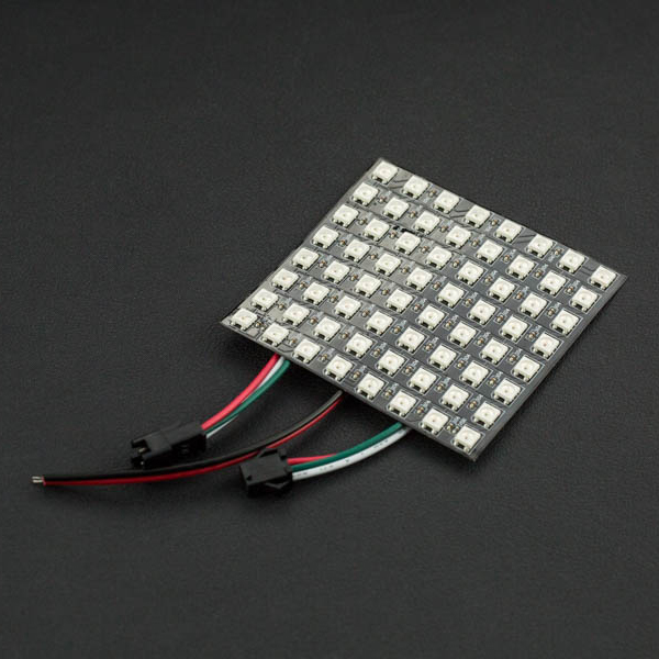 LED 매트릭스 Gravity: Flexible 8x8 RGB LED Matrix [DFR0461]