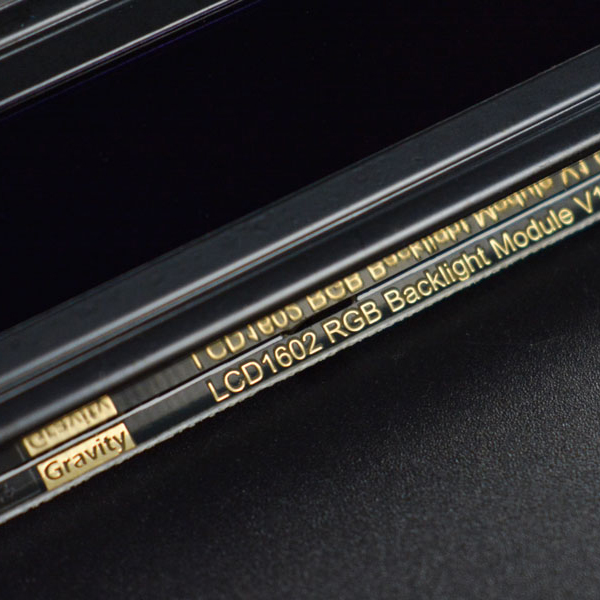 디바이스마트,MCU보드/전자키트 > 디스플레이 > LCD/OLED,DFROBOT,Gravity: I2C 16x2 아두이노 LCD (RGB글씨 Black바탕) [DFR0554],아두이노 호환 / LCD 화면은 2x16 문자를 표시하고 화면 스크롤, 커서 이동 및 기타 기능을 지원 / 동작 전압 : 3.3V ~ 5.0V / Gravity I2C/UART 센서 케이블 포함