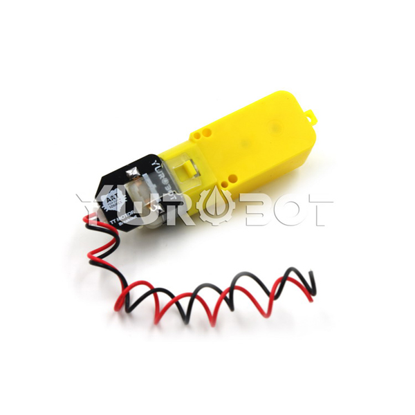 디바이스마트,기계/제어/로봇/모터 > 모터류 > DC기어드모터 > 일반기어,YwRobot,스마트카용 TT DC 기어 모터 [ROB070302], 다양한 소형 스마트 자동차에 사용하기에 적합 / 고품질의 기어 설계, 저소음 및 고효율 / 커넥터처리가 되어있음 / 감속비: 1:120 / 전압: 3-6V / 사이즈: 78*28*23mm  / YwRobot