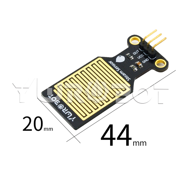 디바이스마트,MCU보드/전자키트 > 센서모듈 > 온도/습도 > 습도센서,YwRobot,아두이노 스팀센서 (Steam Sensor) 모듈 [SEN080606],습도 감지 / 센서 표면 습도가 상승 할 때 출력 전압이 증가 / 전압: 3.3,5V / 사이즈: 44*20mm