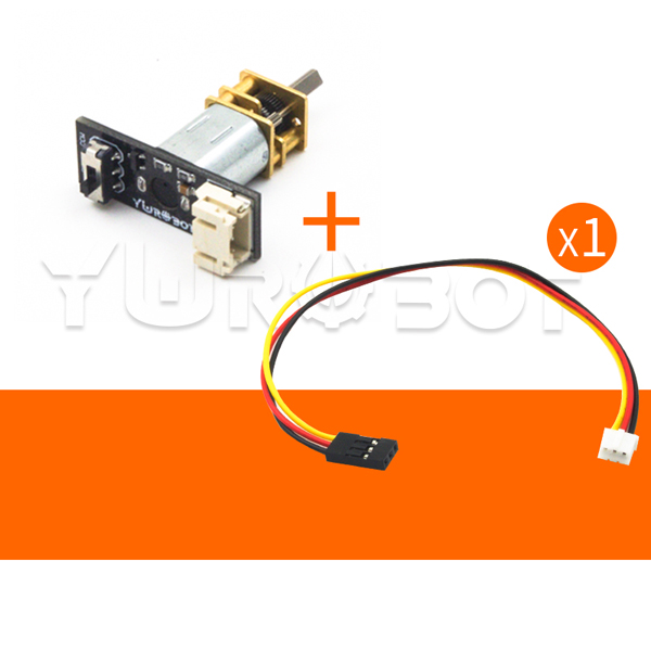 디바이스마트,MCU보드/전자키트 > 버튼/스위치/제어/RTC > 모터/모터컨트롤,YwRobot,N20 DC 모터 회전 방향 컨트롤 모듈 [ELB080021],소형, 경량, 저소음 모터 / 스마트 자동차에 광범위하게 사용할 수 있음 / 모터를 시계방향, 시계반대방향 전환 가능 / 전압: 5V / 구성품: N20 DC 모터 + 모듈 + 케이블