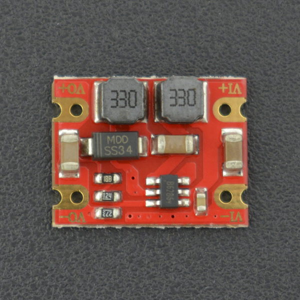 디바이스마트,MCU보드/전자키트 > 전원/신호/저장/응용 > 레벨컨버터/전압관리,DFROBOT,DC-DC 자동 스텝업/스텝다운 5V 출력 모듈 (3~15V to 5V 600mA) [DFR0569],이 파워 모듈은 자동 벅 - 부스트 기능을 포함하고 있으며 벅 - 부스트 컨버터의 관련 회로와 통합되어있습니다. / 입력 전압 : 3 ~ 15Vdc / 출력 : 5V 600mA / 메인 보드, DIY 전류 소스, 투광기, DIY 자동차 등에 활용