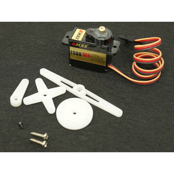 디바이스마트,기계/제어/로봇/모터 > 모터류 > 서보모터,Seeedstudio,EMax 12g ES08MD high Sensitive servo [108090001],초보자를위한 엔트리 레벨 서보 모터 / 작동 전압 : 4.8~6.0V
