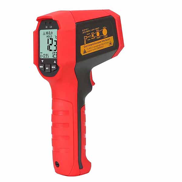 디바이스마트,계측기/측정공구 > 환경/이화학 측정장치 > 온도계/습도계,UNI-T,적외선 온도계 UT309C,UT309 시리즈는 대상 표면에서 방출되는 적외선 에너지를 측정하여 표면 온도를 측정합니다. 250ms의 빠른 응답 속도, 높은 측정 정확도 및 다중 스캐닝 모드로 HVAC 유지 보수, 운송 장비 검사 및 기기 수리등에 사용됩니다.