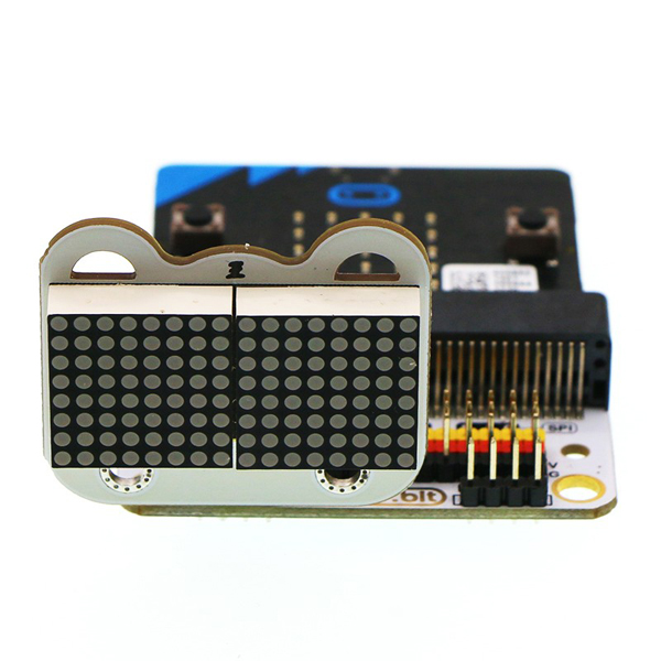 디바이스마트,오픈소스/코딩교육 > Micro:Bit > 마이크로비트 센서/모듈,ELECFREAKS,마이크로:비트 8x16 matrix module [EF03418],micro:bit 호환 / 8 x 16 매트릭스 모듈로 숫자, 일반적으로 사용되는 문자 및 기호 표시 / IIC 버스 프로토콜