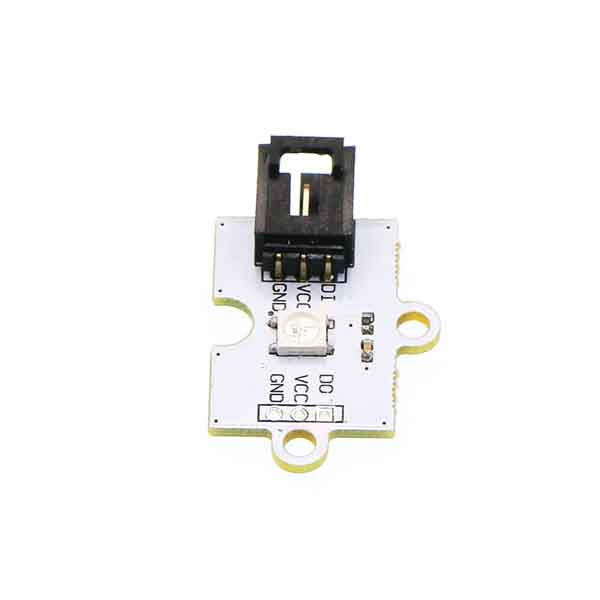 디바이스마트,MCU보드/전자키트 > 디스플레이 > LED,ELECFREAKS,Octopus Single RGB 레인보우 LED 모듈 [EF04091],micro:bit 호환 / 싱글 Rainbow LED module / 작동 전압: DC 3.3V~5.5V