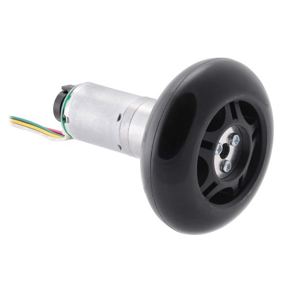 디바이스마트,기계/제어/로봇/모터 > 로봇부품 > 바퀴/휠 > 일반 바퀴,Pololu,Scooter/Skate Wheel 144×29mm - Black #3281,중형 로봇을 위한 바퀴 / 이 스쿠터 휠은 지름이 144mm, 너비가 29mm인 표준 608 베어링과 알루미늄 스쿠터 휠 어댑터와 함께 작동하며 다양한 제품과 함께 사용할 수 있습니다.