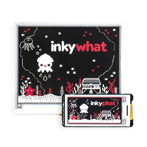 Inky wHAT (ePaper/eInk/EPD) (400x300 Pixel) [PIM408]