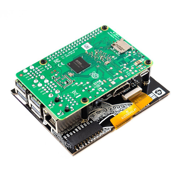 디바이스마트,오픈소스/코딩교육 > 라즈베리파이 > 라즈베리파이 확장보드/HAT,Pimoroni,Inky wHAT (ePaper/eInk/EPD) (400x300 Pixel) [PIM408],400x300 pixel,빨간색, 검정색, 흰색으로 이루어져 있으며 종이의 질감이 돋보이는 디스플레이 입니다.(EPD display) Raspberry Pi 호환 가능