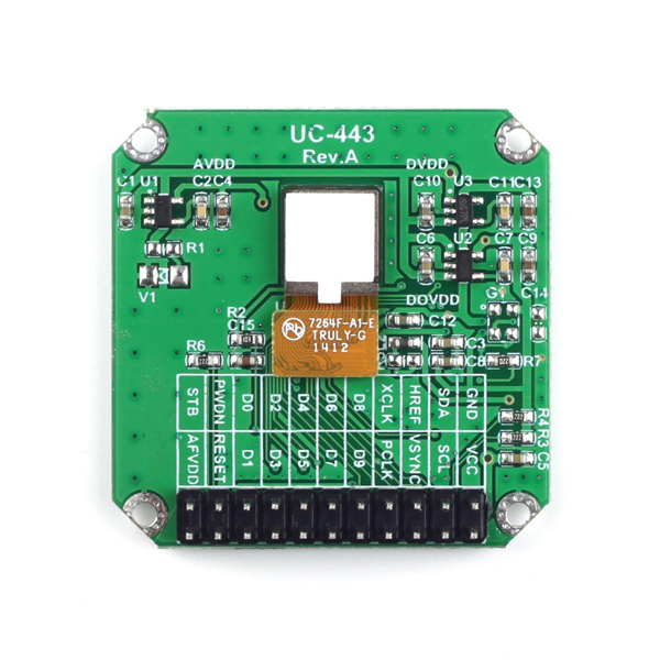 디바이스마트,MCU보드/전자키트 > 카메라/비디오 > 일반카메라,ArduCAM,아두이노 CMOS OV5640D AF Camera Module 1/4-Inch 5-Megapixel Module [B0158],Omnivision OV5640 이미지 센서를 기반으로 하며 ArduCAM 실드 및 Freescale i.MX6 개발 보드와 같은 다른 플랫폼과 함께 사용 / JPEG 출력을 갖춘 5MegaPixel AutoFocus CMOS 카메라 모듈