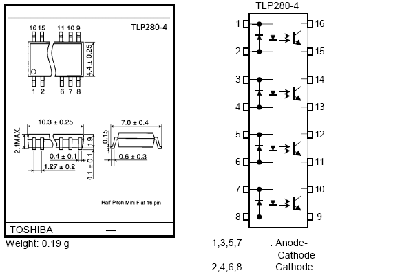 5pcs/lot TLP281-4GB TLP281-4 TLP281 TLP280-4GB TLP280-4 TLP280 SOP-16 5pcs/lot TLP281-4GB TLP281-4 TLP281 TLP280-4GB TLP280-4 TLP280 SOP-16