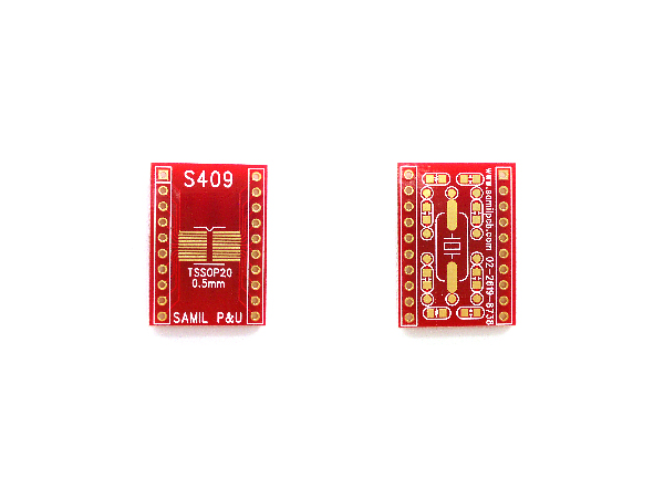 [S409] TSSOP-0.5-20pin(600mil) / 디바이스마트