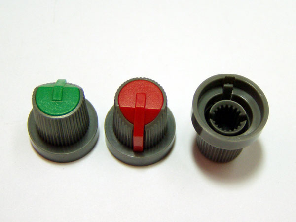 디바이스마트,스위치/부저/전기부품 > 지원부품 > 노브,Any Vendor,RV 가변저항 노브(B-01),빨간색, 녹색