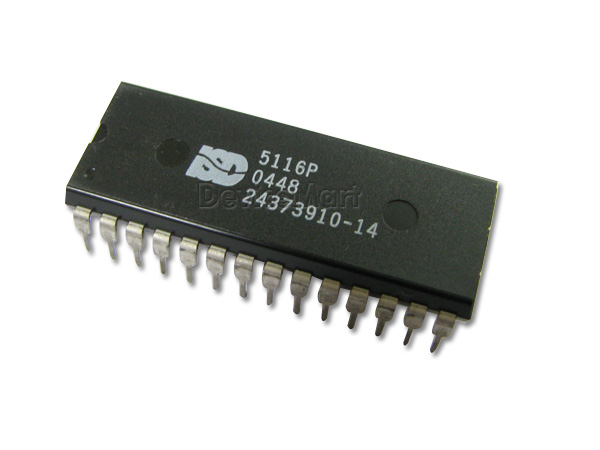 디바이스마트,반도체/전자부품 > 인터페이스 IC > 코덱,,ISD5116P,I2C Interface로 MCU랑 붙일수 있는 녹음/음성출력가능한 칩셋. 8 ~ 16분간 녹음 가능합니다.
