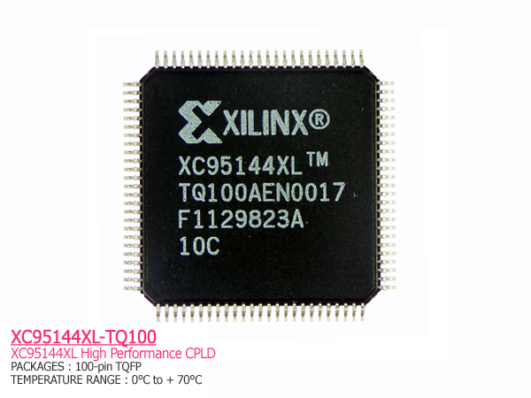 XC95144XL-10TQG100C
