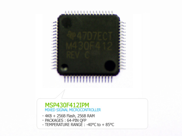 MSP430F412IPM