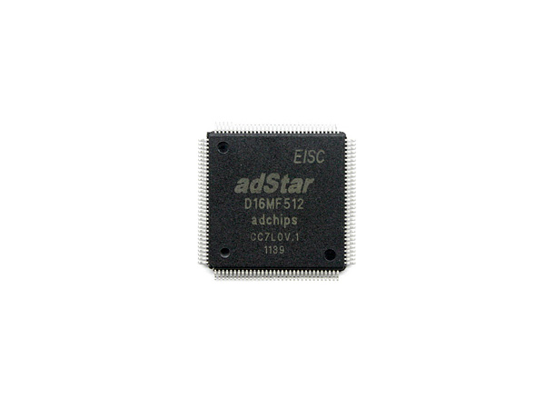 디바이스마트,반도체/전자부품 > 마이크로컨트롤러(MCU) > 기타MCU,(주)에이디칩스,adStar-D16MF512,adStar는 최대 108MHz의 빠른 동작 속도를 가진 32비트 마이크로컨트롤러이며 특히 칩 내부에 내장되는 메모리가 플래시메모리 뿐만 아니라 SDRAM(8MB or 16MB)까지 내장되어 다양한 어플리케이션에 적용 할 수 있다.