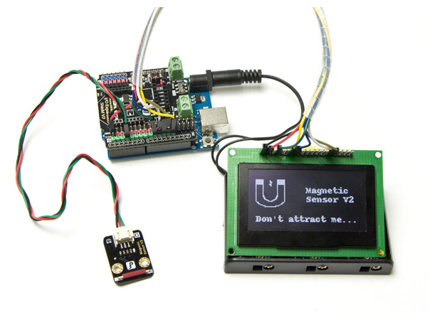 디바이스마트,MCU보드/전자키트 > 센서모듈 > 마그네틱/홀/리드/엔코더 > 자석/리드/자기장센서,DFROBOT,아두이노 디지털 마그네틱 센서 모듈 [DFR0033],자기 센서는 최대 약 3cm까지 자기 (자석) 감지, 탐지 범위 (감지 범위와 자기의 힘)에 사용할 수 있습니다. / Gravity: Digital Magnetic Sensor