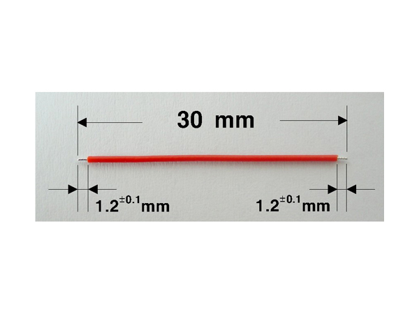 AWG#30(극세선) 전장:30mm RED