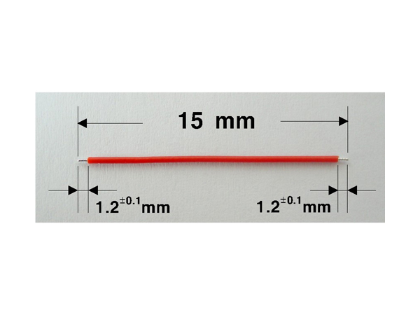 AWG#32(극세선) 전장:15mm RED