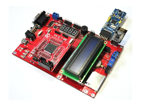 ATMEGA128 5V Rabbit 개발보드 + 1602 Char LCD