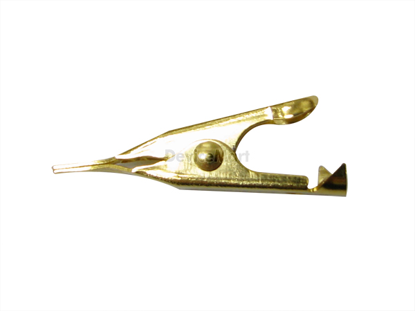 디바이스마트,스위치/부저/전기부품 > 지원부품 > 집게클립,Any Vendor,금도금 오리주둥이클립,기존 악어 클립과는 다른 모양으로, 자국이 생지기 않습니다