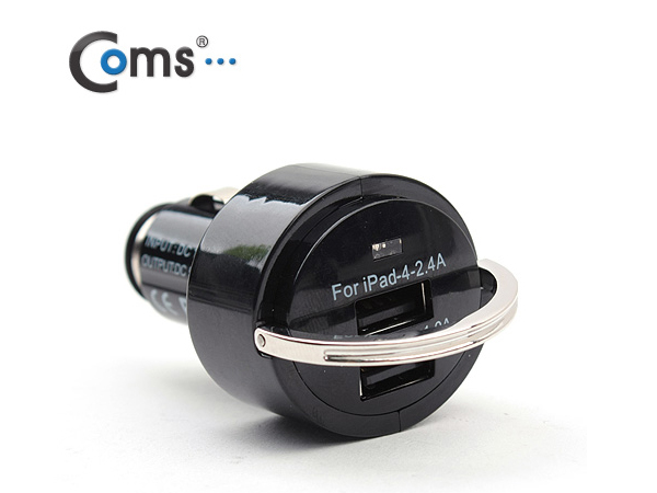 디바이스마트,사무/생활/서적 > 차량/생활/IOT > 차량내부용품 > 차량용 충전기,Coms,USB 전원(DC 시가잭) [IT136],다양한 기기를 차량에서 충전시 사용 / 2Port 제품 동시 충전 가능
