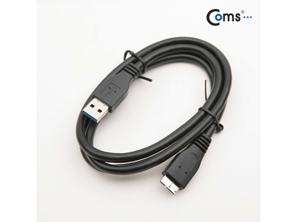 디바이스마트,케이블/전선 > USB 케이블 > 데이터케이블(MM) > USB 3.0 micro B타입(5핀) 케이블,Coms,USB 3.0 케이블, AM/Micro USB BM 1.8M/흑색 [C3661],USB 3.0 A to micro B 타입 케이블 / 길이 : 1.8m / 색상 : 블랙