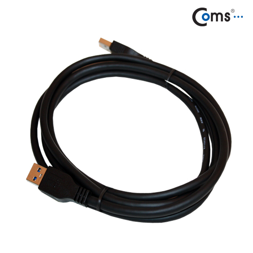 디바이스마트,케이블/전선 > USB 케이블 > 데이터케이블(MM) > USB 3.0 A타입 케이블,Coms,USB 3.0 케이블(흑색/AA형), 1.8M [C3514],USB 3.0 AM-AM 케이블 / 검정색 / 1.8M